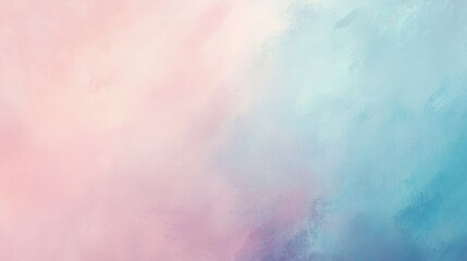Pastel abstract background featuring soft shades of pink and blue blending into each other. A smooth, calming color palette.