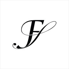   FG letter background vector design, FG logo design.