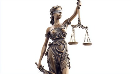 Lady Justice statue - Law and justice concept