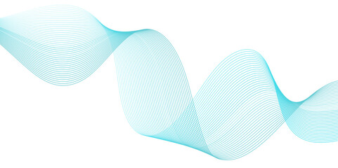 Abstract colorful glowing wave curved lines background. Abstract frequency sound wave lines and technology curve lines background. Design used for banner, template, science, business and many more.