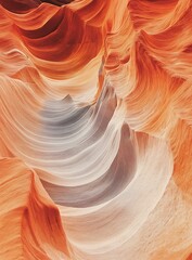Obraz premium Wavy Patterns of Antelope Canyon Arizona
