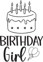 Birthday svg design