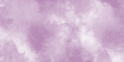 Cloudy and grainy Pastel Purple Watercolor Background Texture, violet colorful paper surface texture, purple or blue watercolor background for your design and template.