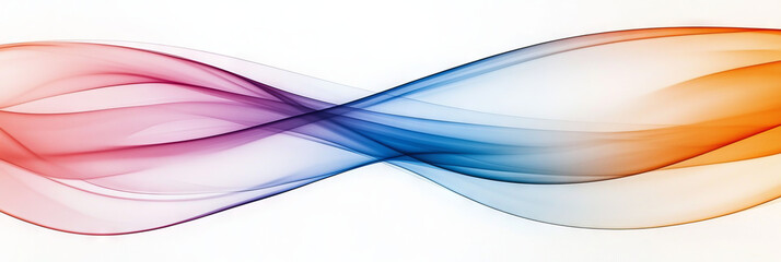Obraz premium Abstract colorful wave design.