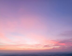 Soft pastel sunset gradient with pink and purple tones