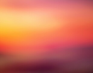 Obraz premium Warm orange and pink gradient blend