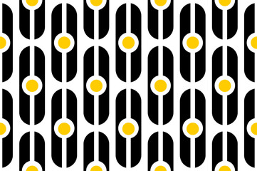 Seamless abstract geometric pattern. Vector Illustration