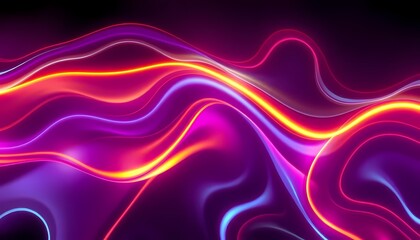 abstract background with glowing lines