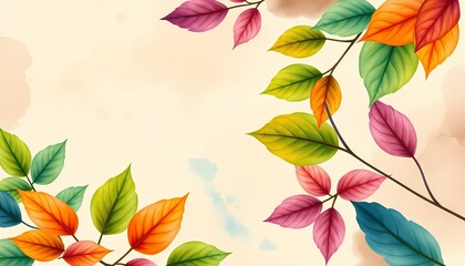 autumn leaves background