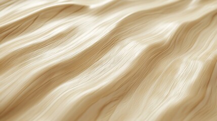 Fototapeta premium The light wooden surface has a wavy pattern, adding warmth and sophistication to design projects