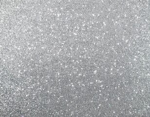 Obraz premium Silver glitter with delicate shimmering sparkles