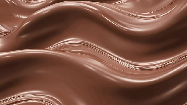 Beautiful abstract wave background with a chocolate texture effect in a silky smooth chocolate color

.