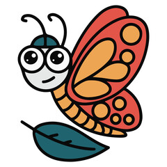 butterfly vector silhouette  illustrator