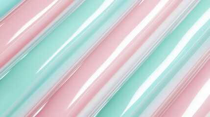 Fototapeta premium Pink and blue diagonal tubes create a modern, sleek, and eye-catching abstract background. The glossy surface adds a touch of modernity to the colorful design, perfect for graphic projects