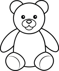 Fototapeta premium Charming Teddy Bear Vector Design for Warm Emotions 