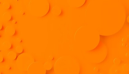 abstract orange circle background