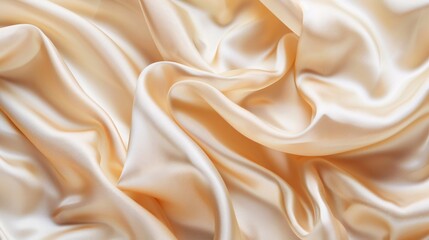 Fototapeta premium Cream fabric background