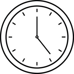 Vibrant Vector Clock Icon Enhancing Your Creative Projects
