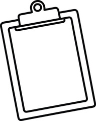 Vibrant Vector Illustration of a Clipboard Icon for Eye Catching Graphics
