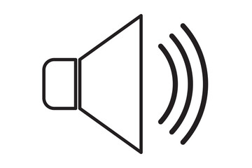 Speaker icon set illustration. volume sign and symbol. loudspeaker icon design eps 10