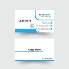 Business card design template,Double-sided creative business card template,Corporate business card.
