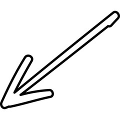 Single isolated icon with outline style icon on white background