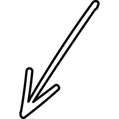 Single isolated icon with outline style icon on white background