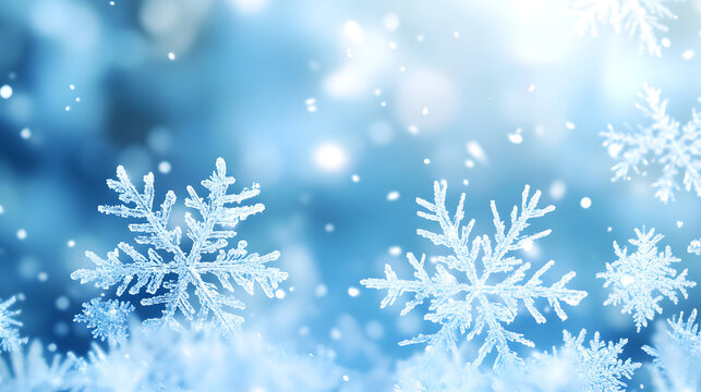 paisaje de copos de nieve en el clima frio y congelado en invierno decoracion navide&ntilde;a ideal para invitacion o tarjeta de navidad o de climas en la naturaleza dise&ntilde;o de escarcha 