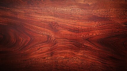 Naklejka premium Rich Mahogany Wood Grain Texture