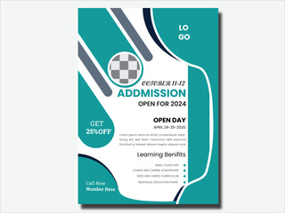 Education template design & poster