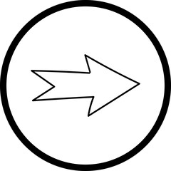 Single isolated icon with outline style icon on white background