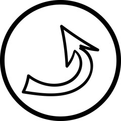 Single isolated icon with outline style icon on white background