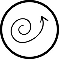 Single isolated icon with outline style icon on white background