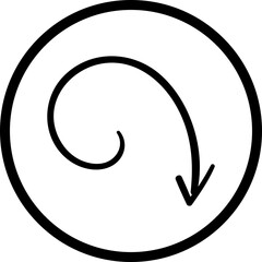 Single isolated icon with outline style icon on white background