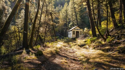 magazine of Explore the rise of "off-the-grid" communities where individuals embrace self-sufficiency and eco-friendly practices in secluded wilderness areas.