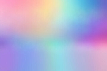Gradient abstract background in iridescent colors, neon shades. For dreamy design, digital art, decoration, wallpaper, banner, magic backdrop, advertising, artistic application, social media content