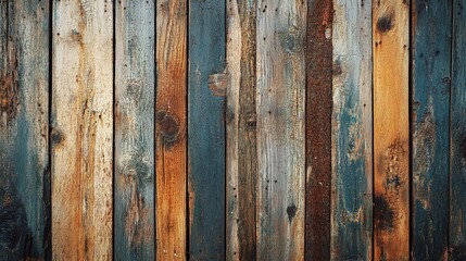 Naklejka premium Rustic wood grain background with a natural, earthy feel