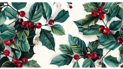 Christmas Holly Berries