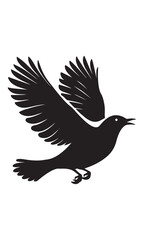 silhouette of a bird