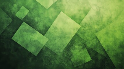 Geometric Green Texture Background for Design and Web Use Generative AI