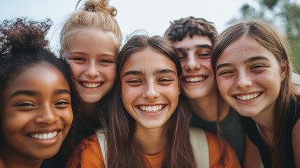 International Youth Day Celebration Concept Generative AI