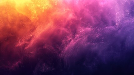 Fototapeta premium Abstract Clouds in Vibrant Hues