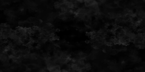 Abstract black fog design with smoke texture overlays. fume overlay design. background with smoke on black and Fog and smoky effect for photos design. Misty fog effect and Isolated black background.	