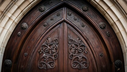 wooden door