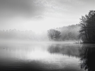 Fototapeta premium Amanece en el lago 14