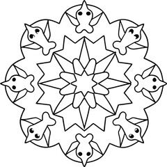 animal mandala