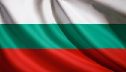 Obraz premium ブルガリアの国旗(waving national flag of Bulgaria.) 