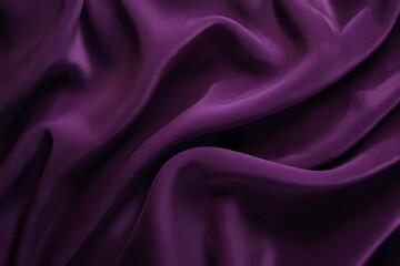 Deep Purple Satin Fabric Background Texture