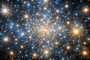 Star-filled galaxy capturing cosmic wonder and mystery