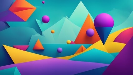 background with balloons